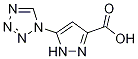 5-(1H-tetrazol-1-yl)-1H-pyrazole-3-carboxylic acid(SALTDATA: FREE) CAS#: 1039008-40-6