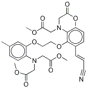 5-(2-Cyanopropenyl)-5methyl-bis-(2-aminophenoxymethylene)-N,N,NNtetraacetate Methyl Ester CAS#: 1076199-89-7