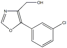 5-(3-Chlorophenyl)-4-hydroxymethyloxazole CAS#: 1020252-88-3