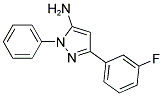 5-(3-FLUORO-PHENYL)-2-PHENYL-2H-PYRAZOL-3-YLAMINE CAS#: 1015844-72-0