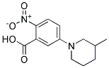 5-(3-Methylpiperidin-1-yl)-2-nitrobenzoic acid CAS#: 1000018-45-0