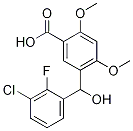 5-((3-chloro-2-fluorophenyl)(hydroxy)Methyl)-2,4-diMethoxybenzoic acid CAS#: 1011732-91-4