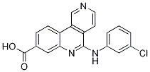 5-[(3-chlorophenyl)amino]-Benzo[c]-2,6-naphthyridine-8-carboxylic  acid CAS#: 1009820-21-6