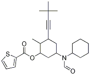 5-(3,3-diMethylbut-1-yn-1-yl)-3-(N-(4-hydroxycyclohexyl)-4-MethylcyclohexanecarboxaMido)thiophene-2-carboxylic acid CAS#: 1026785-55-6