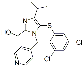 {5-[(3,5-DICHLOROPHENYL)SULFANYL]-4-ISOPROPYL-1-(PYRIDIN-4-YLMETHYL)IMIDAZOL-2-YL}METHANOL CAS#: 178981-89-0