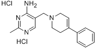 5-[(3,6-DIHYDRO-4-PHENYL-1(2H)-PYRIDINYL)METHYL]-2-METHYL-4-PYRIMIDINAMINE DIHYDROCHLORIDE CAS#: 189744-46-5