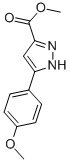 5-(4-Methoxy-phenyl)-2H-pyrazole-3-carboxylic acid methyl ester CAS#: 192701-83-0
