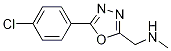 [5-(4-chlorophenyl)-1,3,4-oxadiazol-2-yl]-N-methylmethanamine CAS#: 1017782-52-3