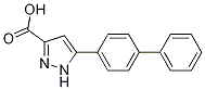 5-(4-phenylphenyl)-1H-pyrazole-3-carboxylic acid CAS#: 1037816-85-5