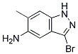 5-AMINO-3-BROMO-6-METHYL (1H)INDAZOLE CAS#: 1000343-43-0