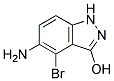 5-AMINO-4-BROMO-3-HYDROXY (1H)INDAZOLE CAS#: 1000344-11-5