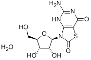 5-Amino-3-beta-D-ribofuranosylthiazolo[4,5-d]pyrimidine-2,7(3H,6H)-dione monohydrate CAS#: 198832-38-1