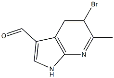 5-BROMO-3-FORMYL-6-METHYL-7-AZAINDOLE CAS#: 1000343-91-8