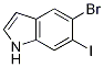 5-BROMO-6-IODOINDOLE CAS#: 1000343-06-5