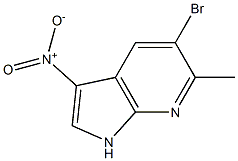 5-BROMO-6-METHYL-3-NITRO-7-AZAINDOLE CAS#: 1000343-84-9