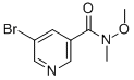 5-BROMO-N-METHOXY-N-METHYLNICOTINAMIDE CAS#: 183608-47-1