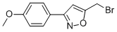 5-(BROMOMETHYL)-3-(4-METHOXYPHENYL)ISOXAZOLE CAS#: 196877-76-6