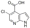 5-CHLORO-1H-PYRROLO[2,3-B]PYRIDINE-4-CARBOXYLICACID CAS#: 1015610-55-5