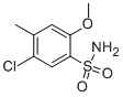 5-CHLORO-2-METHOXY-4-METHYLBENZENESULFONAMIDE CAS#: 199590-75-5