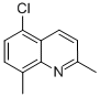 5-CHLORO-2,8-DIMETHYLQUINOLINE CAS#: 186670-43-9