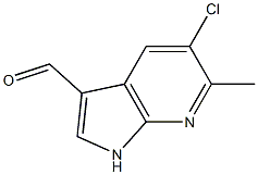 5-CHLORO-3-FORMYL-6-METHYL-7-AZAINDOLE CAS#: 1000340-13-5
