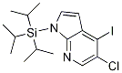 5-CHLORO-4-IODO-1-(TRIISOPROPYLSILYL)-1H-PYRROLO[2,3-B]PYRIDINE CAS#: 1040682-76-5