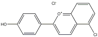 5-Chloro-2-(4-hydroxyphenyl)-1-benzopyrylium chloride CAS#: 1014704-22-3