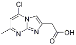 (5-Chloro-7-methyl-imidazo[1,2-a]pyrimidin-2-yl)-acetic acid CAS#: 195072-99-2