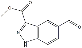 5-FORMYL-1H-INDAZOLE-3-CARBOXYLIC ACID METHYL ESTER CAS#: 1033772-29-0