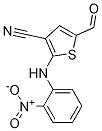 5-ForMyl-2-[(2-nitrophenyl)aMino]-3-cyanothiophene CAS#: 186792-87-0