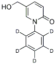 5-HYDROXYMETHYL-N-PHENYL-2-1H-PYRIDONE-D5 CAS#: 1020719-52-1
