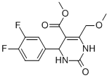 5-METHOXYCARBONYL-4-METHOXYMETHYL-1,2,3,6-TETRAHYDRO-2-OXO-6-(3,4-DIFLUOROPHENYL)PYRIMIDINE CAS#: 192574-28-0