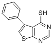 5-PHENYL-THIENO[2,3-D]PYRIMIDINE-4-THIOL CAS#: 182198-89-6