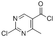 5-Pyrimidinecarbonylchloride,2-chloro-4-methyl-(9CI) CAS#: 188781-13-7