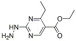 5-Pyrimidinecarboxylicacid,4-ethyl-2-hydrazino-,ethylester(9CI) CAS#: 188936-22-3