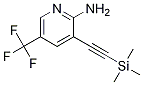 5-(Trifluoromethyl)-3-((trimethylsilyl)ethynyl)-pyridin-2-amine CAS#: 1036027-52-7