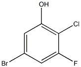 5-bromo-2-chloro-3-fluorophenol CAS#: 186590-43-2