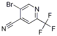 5-bromo-2-(trifluoromethyl)isonicotinonitrile CAS#: 1070892-04-4