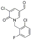 5-chloro-1-(2-chloro-6-fluorobenzyl)-6-oxo-1,6-dihydro-3-pyridinecarbaldehyde CAS#: 1033463-20-5