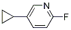 5-cyclopropyl-2-fluoropyridine CAS#: 1034467-80-5