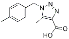 5-methyl-1-(4-methylbenzyl)-1H-1,2,3-triazole-4-carboxylic acid CAS#: 1033463-40-9