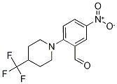 5-nitro-2-[4-(trifluoromethyl)piperidino]benzenecarbaldehyde CAS#: 1033463-37-4
