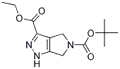 5-tert-butyl 3-ethyl 4,6-dihydropyrrolo[3,4-c]pyrazole-3,5(1H)-dicarboxylate CAS#: 1026853-23-5