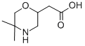 (5,5-DIMETHYL-MORPHOLIN-2-YL)-ACETIC ACID CAS#: 180863-28-9