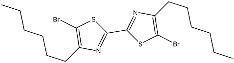 5,5'-Dibromo-4,4'-dihexyl-2,2'-bithiazole CAS#: 180729-93-5