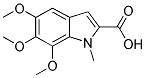 5,6,7-TRIMETHOXY-1-METHYL-1H-INDOLE-2-CARBOXYLIC ACID CAS#: 190972-87-3