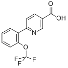 6-(2-Trifluoromethoxyphenyl)-nicotinic acid CAS#: 197847-94-2