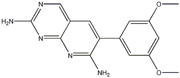 6-(3,5-Dimethoxyphenyl)pyrido[2,3-d]pyrimidine-2,7-diamine CAS#: 192705-78-5