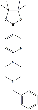 6-(4-Benzylpiperazin-1-yl)pyridine-3-boronic acid pinacol ester CAS#: 1015242-03-1