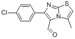 6-(4-CHLOROPHENYL)-3-METHYLIMIDAZO[2,1-B]THIAZOLE-5-CARBOXALDEHYDE CAS#: 178449-64-4